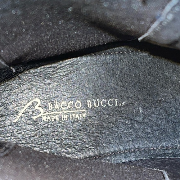 Men’s Bacco Bucci Rustic Italian Leather Chelsea Boots. Size 9.5 GUC - Picture 10 of 14